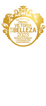 Sello del Premio Victoria de la Belleza otorgado a Colnatur