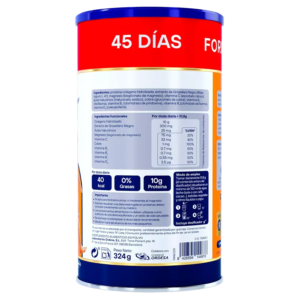 Vista lateral de Colnatur® COMPLEX Neutro - Formato Ahorro