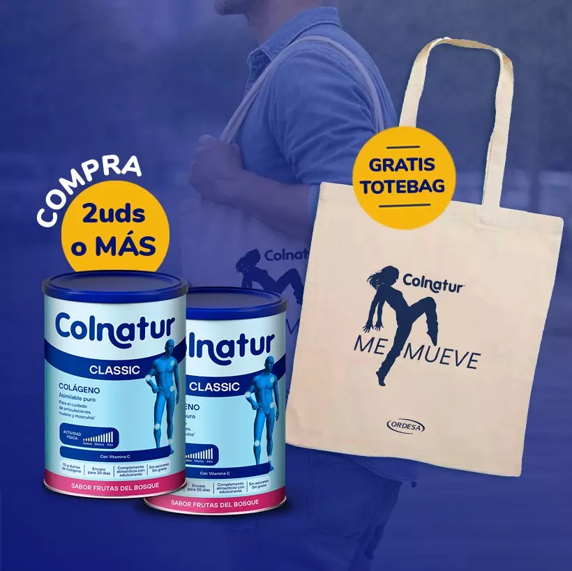 Promoción tote bag Colnatur® gratis 