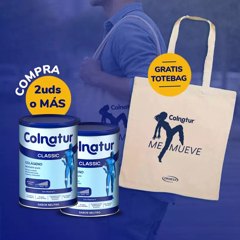 Promoción totebag Colnatur® gratis 